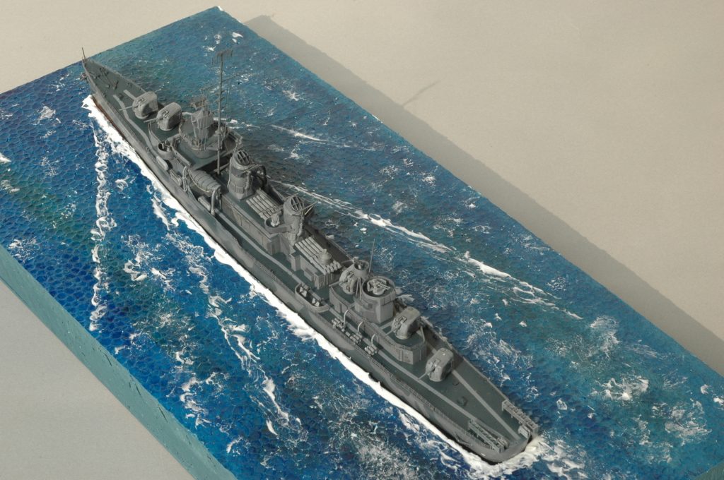 1/350アメリカ海軍DD445 フレッチャーと「宗谷」です | 工房