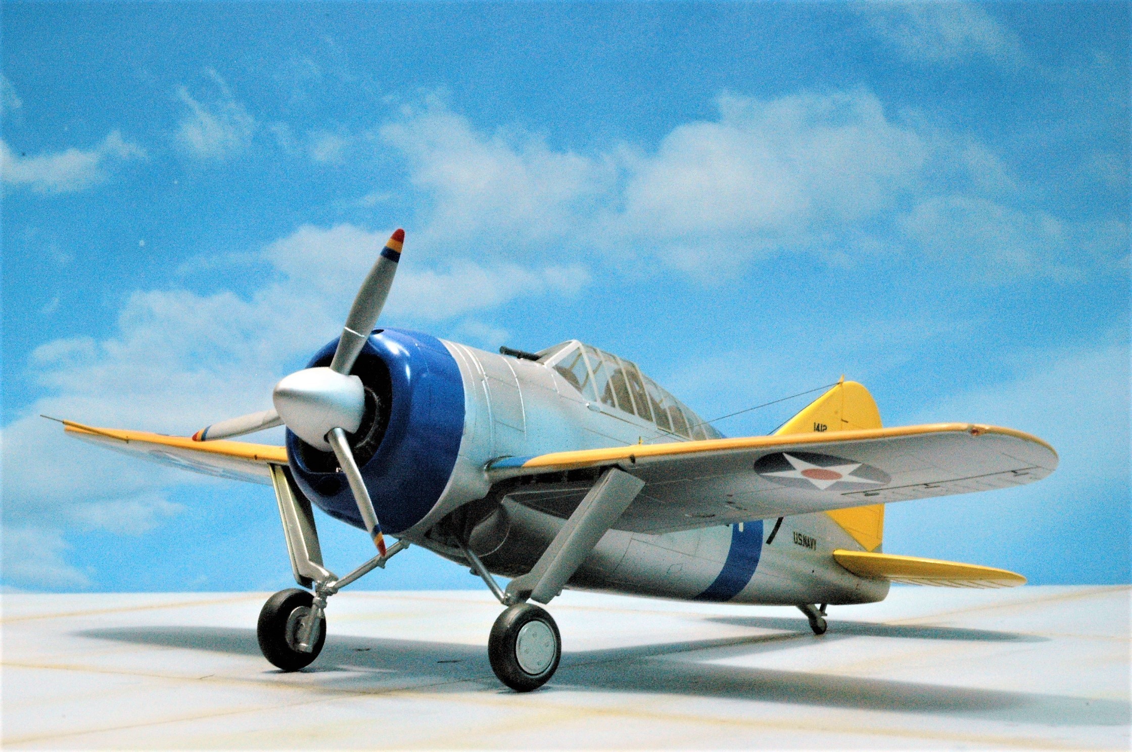 1/48 ブリュースター F2A バッファロー戦闘機 1941年 | 工房ウィングワン