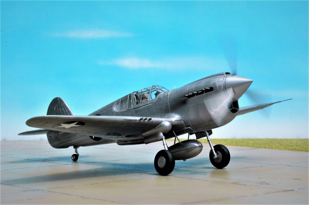 1/48 カーチス P-40E シルバーウィング 1940年 | 工房ウィングワン