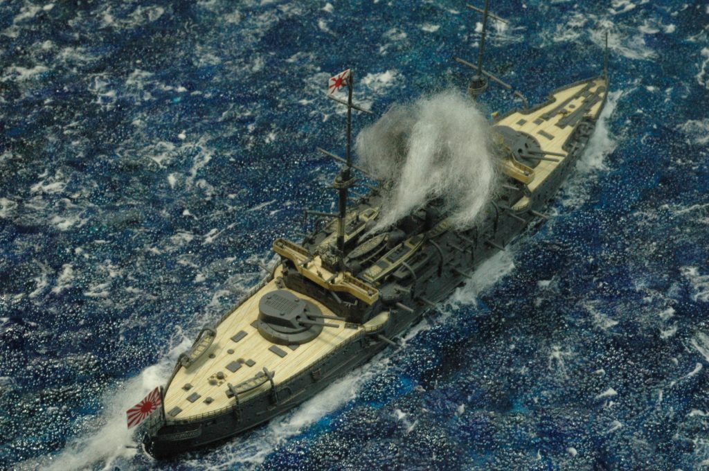 1/500 戦艦三笠 明治三十八年 日本海海戦タイプ サウンド付き ☆特価品 日本海軍 戦艦 三笠 `日本海海戦1905` w/秋山真之