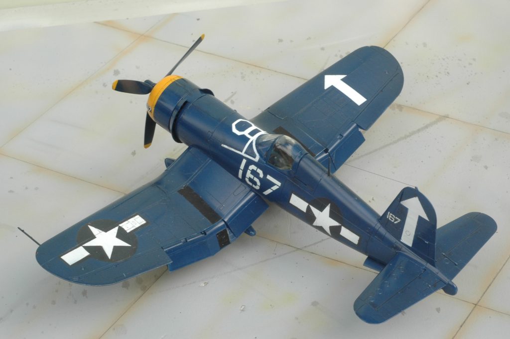 1/48 ボートF4U-1D コルセア 完成しました。 タミヤ製 | 工房ウィングワン