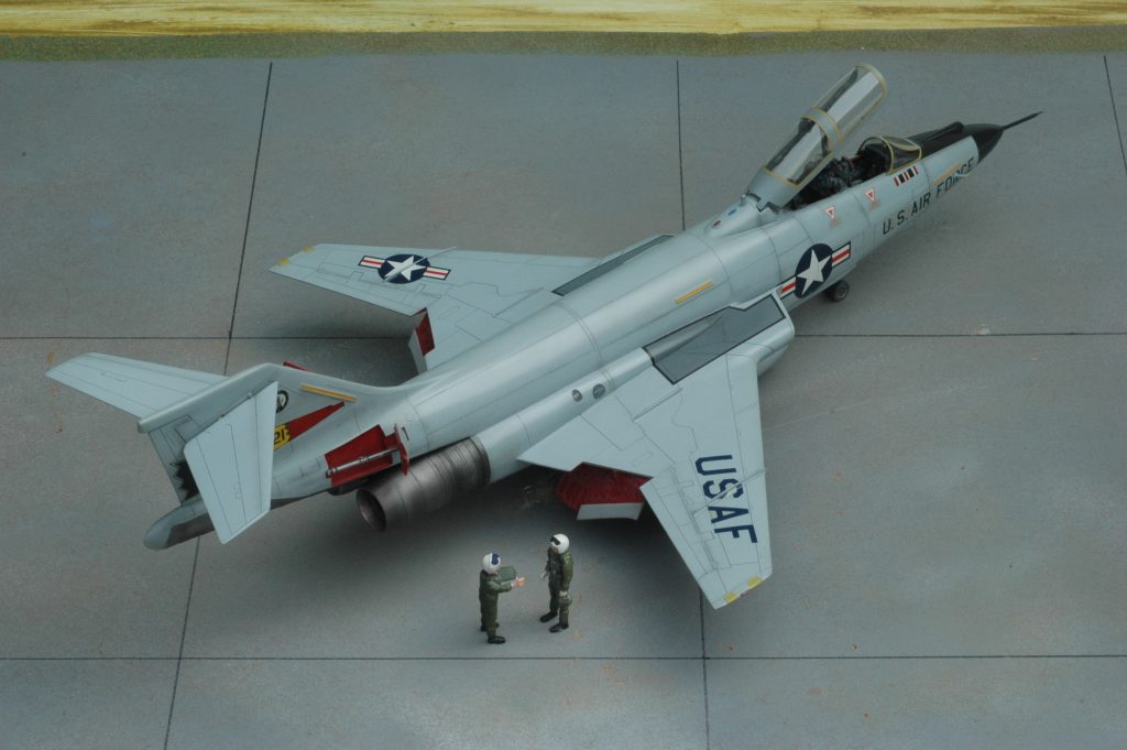 レべル　1/48 F101B ブードゥー　完成品 1/48 マクダネル F-101BF ブードゥー 戦術攻撃機 1960年 モノグラム製