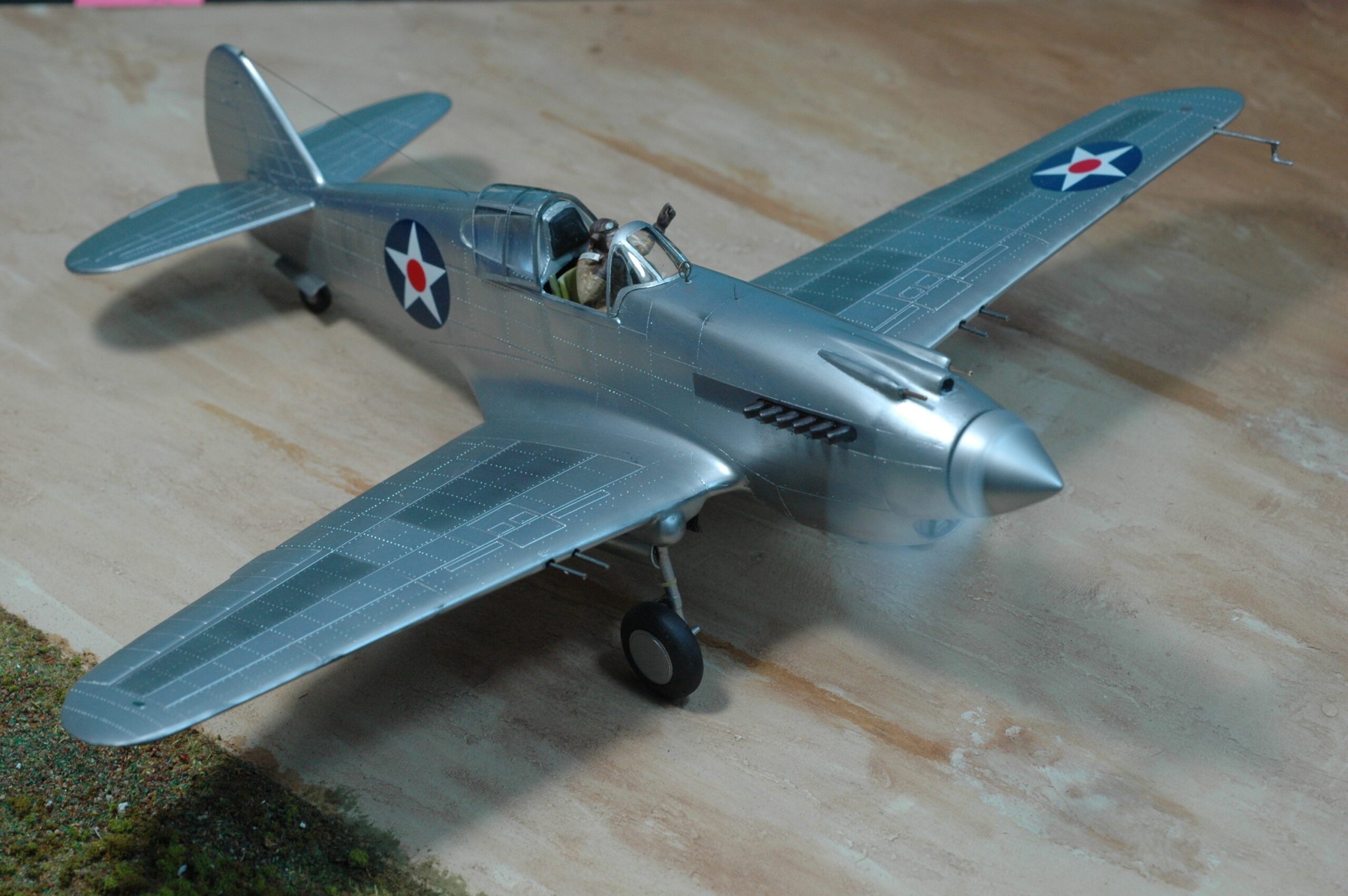 1/48 カーチス P-40B モノグラム製 | 工房ウィングワン